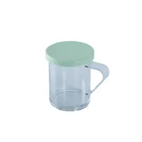 product of Omcan USA 81169 Dredge Shaker, 10-Oz Green Lid With 0.6mm Fine Perforations, Polycarbonate, Handle