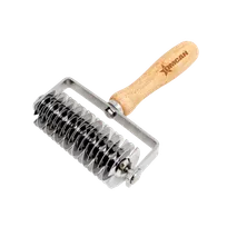product of Omcan USA 81191 Lattice Dough Cutter, 5.25" x 8" x 2" Stainless Steel, Professional Pastry Tool