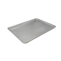 product of Omcan USA 81200 Full-Size Bun & Sheet Pan, 18" x 26", Perforated Uncoated 16-Gauge Aluminum