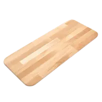 product of Omcan USA 81215 Pizza Serving Board, 31.5" x 12" x 0.5" H Rectangular Beech Wood Platter, No Handle