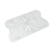 product of Omcan USA 85032 Drain Shelf – Full-Size (1/1) Polycarbonate Clear Food Storage Tray
