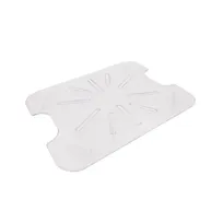 product of Omcan USA 85036 Drain Shelf for 1/6‑Size Food Storage Container, Clear Polycarbonate, NSF‑Listed