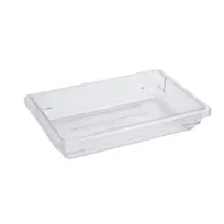 product of Omcan USA 85115 Storage Container, 12" x 18" x 3-1/2" H Clear Polycarbonate NSF