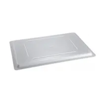 product of Omcan USA 85133 Food Storage Container Cover, Fits 12" x 18" Rectangle Box, White Polypropylene Lid