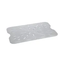 product of Omcan USA 85136 Drain Shelf for 18" x 26" Food Storage Container, Clear Polycarbonate, NSF Approved