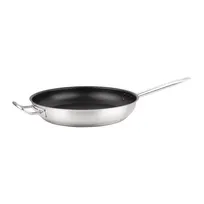 product of Omcan USA 85274 Fry Pan - 12" Diameter, Riveted, Base, Steel, Excalibur Non‑Stick, Dishwasher Safe