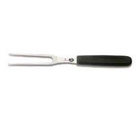 product of Victorinox 5.2103.15 Carving Fork, 10-1/2", 4" Tines, Black Nylon Handle, Steel Blade, NSF