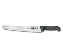 product of Victorinox 5.2903.26 Super Slicer Knife, 10-1/4" Blade, 1-1/4" Handle, Black Fibrox Handle, Steel NSF