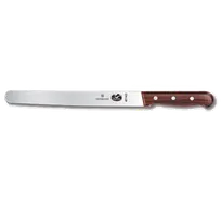 product of Victorinox 5.4200.25 Slicer Knife - 10" Blade, Straight Edge, Stamped, 1-1/4" Width, Wood Handle