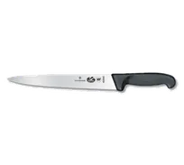 product of Victorinox 5.4503.25 Slicer Knife - 10" Semi-Flexible Pointed Blade, Black Fibrox Pro Handle, NSF
