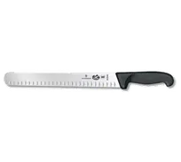 product of Victorinox 5.4723.30 Slicer Knife - 12" Blade, 1-1/4" Handle, Granton Edge, Black Nylon Handle, NSF