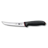 product of Victorinox 5.6503.15D Boning Knife - 6" Curved Blade, Black Plastic Handle, NSF