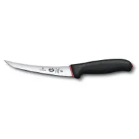 product of Victorinox 5.6663.15D Boning Knife - 6" Curved Flexible Blade, Steel, Black/Red Dual Grip, NSF