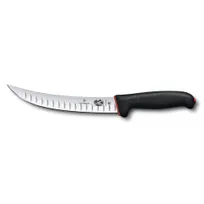 product of Victorinox 5.7223.20D Knife - 8" Stamped Curved Granton SS Blade B/R Pl DG NonSlip Soft Handle, NSF