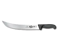 product of Victorinox 5.7303.31 Cimeter Knife - 12" Blade Blk Plastic Handle Steel Slip-Resistant NSF