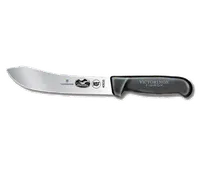 product of Victorinox 5.7403.18 Butcher Knife - 7" Straight Blade, Stamped, Black Plastic Handle, NSF