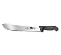 product of Victorinox 5.7403.31 Butcher Knife-12" Straight Blade Stamped Black Plastic Handle SlipResist NSF