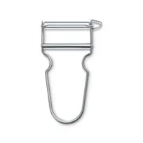product of Victorinox 6.0912 Star Double Edge Silver Vegetable Peeler, 5" Length, Stainless Steel Blade