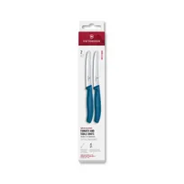 product of Victorinox 6.7832.2C1 Utility Knife - 4-1/2" Serrated Blade, 3"-4" Length, Blue Handle, Stainless Steel