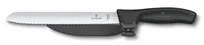 product of Victorinox 6.8663.21 Bread & Sandwich Knife, 8-1/4" Stamped Blade, Black Handle, Steel, Serrated Edge