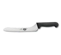 product of Victorinox 7.6058.13 Bread & Sandwich Knife 9" Blade Black Poly Handle Stamped Stainless 1-1/2" Width