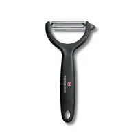 product of Victorinox 7.6079 Micro‑Serrated Black Peeler, 6" Stainless Steel Blade, Hand‑Held Tool