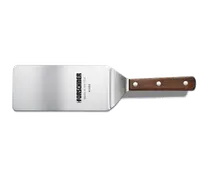 product of Victorinox 7.6259.19 Stainless Steel Turner, 8" Blade x 4" Width, Walnut Wood Handle, Utensil