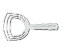 product of Victorinox 7.6259.20 Bone Dust Scraper, Square with White Polypropylene Handle, Kitchen Hand Tool