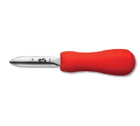 product of Victorinox 7.6399.3 Oyster & Clam Knife, New Haven Style, 2-3/4" Blade, Red Supergrip Plastic Handle