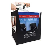 product of Victorinox 7.8715-X2 Knife Sharpener Display, 13-1/2" x 8-1/2" x 8-1/2", Includes 18 Sharpeners