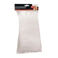 product of TableCraft Products 10884 - To-Go Beverage Pouch, 16 oz (0.5 qt) Polyethylene, Clear, 50/Bag