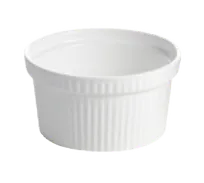 product of TableCraft CW1620SBL - 1-Qt Sky Blue Souffle Bowl, 6-1/2" Dia, 3" High, Cast Aluminum, Duracoat