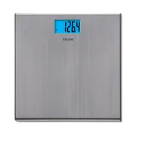 product of Taylor Precision 74034102 Scale, 440 Lb, 3" Blue Blacklight Display, Steel Platform, Gray