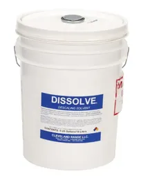 product of Cleveland DISSOLVE (5 GALLON) Descaling Solution, five-gallon bucket