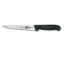 product of Victorinox 5.3703.18 Fillet Knife - 7" Blade, Black Fibrox Pro Handle, Slip-Resistant, NSF