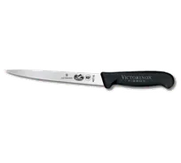product of Victorinox 5.3813.18 Fillet Knife - 7" Flexible Blade, Black Fibrox Handle, Slip-Resistant, NSF