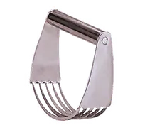 product of Adcraft SPB-5 Pastry Blender, 4.5" x 4.5" Stainless Steel, 5 Blade Tubular Handle