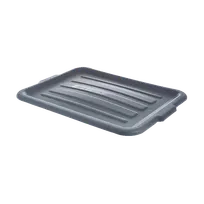 product of Carlisle N4401223 Comfort Curve Universal Lid, 20x15x1, Polypropylene, Gray