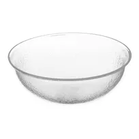 product of Carlisle SB7207 - 12" Clear Acrylic Salad Bowl, 4 Qt, Scratch-Resistant, Dishwasher Safe, BPA-Free