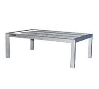 product of Serv-Ware CWP-DR-206012-V Dunnage Rack, 60W x 20D x 12H, 2000 lbs, Aluminum, NSF