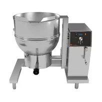 product of Groen DH-20C 20 Gallon Floor Tilting 2/3 Steam Jacketed Gas Kettle w/ Crank Tilt, 72.000 BTU