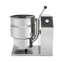 product of Groen TDB-20A 5 Gallon Countertop Tilting 2/3 Steam Jacketed Electric Kettle, Advanced Controls