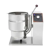 product of Groen TDB-40C 10 Gallon Countertop Tilting 2/3 Steam Jacketed Electric Kettle, Classic Controls