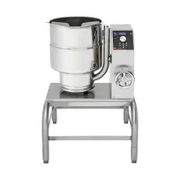 product of Groen TDBC-40A 10 Gallon Countertop Tilting 2/3 Steam Jacketed Electric Kettle, Advanced Controls