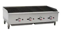 product of Serv-Ware SCBS-48-LP Floor Model Gas Griddle / Charbroiler