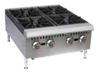 product of Serv-Ware SHPS-24-LP Floor Model Gas Griddle / Charbroiler