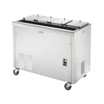 product of Stoelting DC4T-37R-A Dipping Cabinet 44-3/8"W x24"D x36-7/8"H, 4x4.25qt, Rail, 1300BTU, 115V, NSF