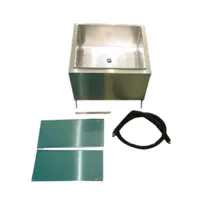 product of Cornelius 162468002 Ice-Tainer Ice Chest, Countertop 80 lb Capacity, 7-Circuit Cold Plate, No Legs