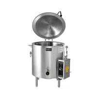 product of AccuTemp ALLGB-80 80 Gallon Floor Stationary 2/3 Steam Jacketed Gas Kettle, Quad-Leg, 154.800 BTU