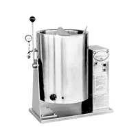 product of AccuTemp ALTEH-10 10 Gallon Countertop Tilting 2/3 Steam Jacketed Electric Kettle